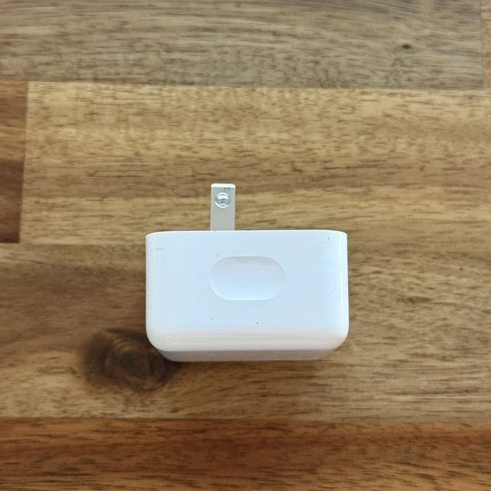 OEM Apple Dual USB-C Port 35W Power Adapter A2571 MW2H3AM/A Compact USED Genuine